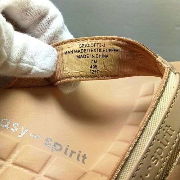 Easy Spirit Women's Randi8 Flip Flops Sealoft 3 Thong Sandals Womans Size 7..... - Picture 3 of 12